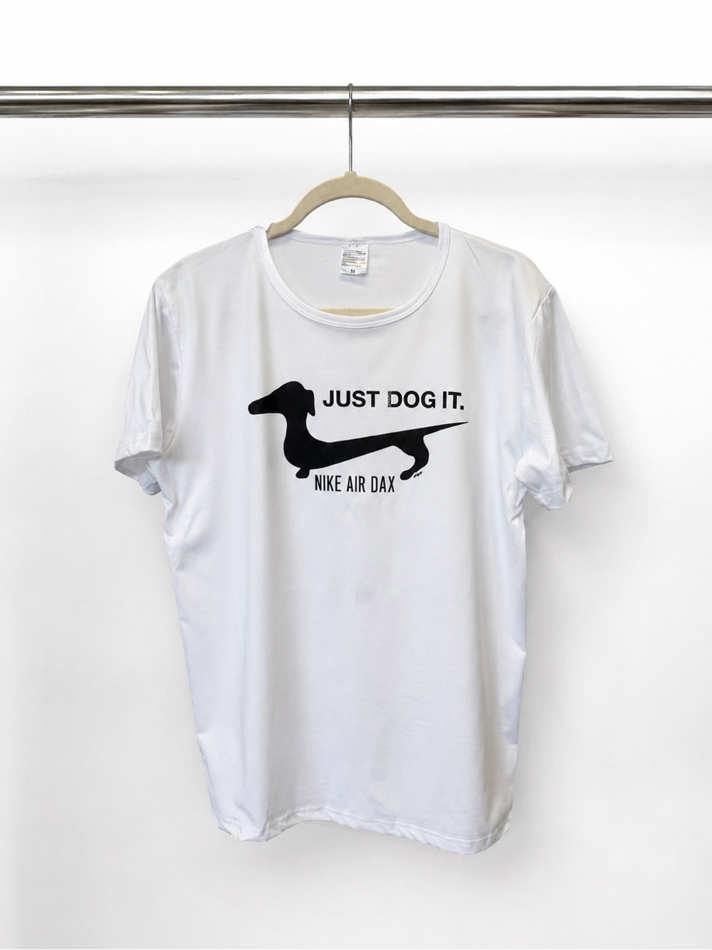 Funny Dachshund Shirt Just Dog It Wiener Dog Graphic Tee Cute Top